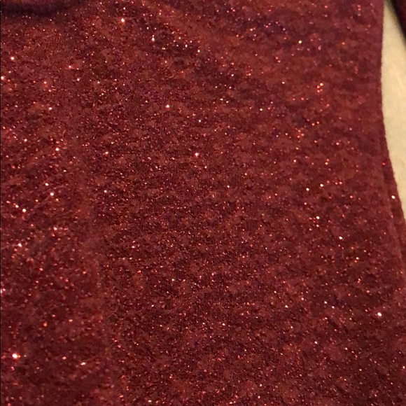 Sexy  Backless Metallic sparkle midi dress - Picture 5 of 6